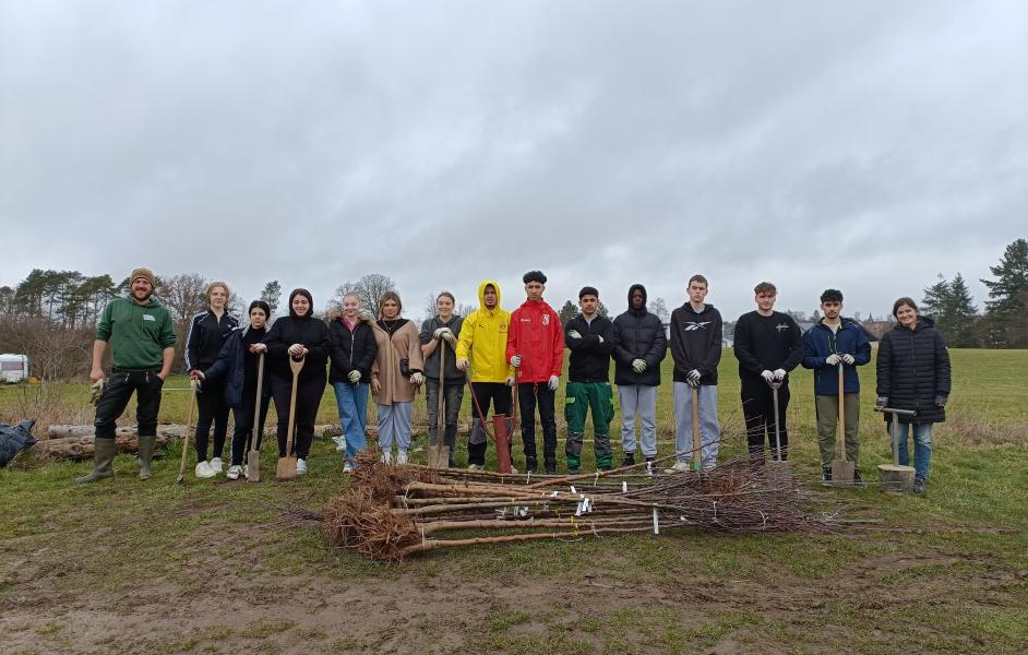 Workcamp mit Schüler*innen der GHS Niederpleis St. Augustin)