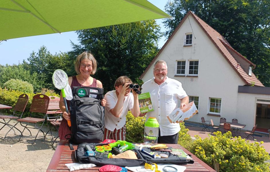Präsentation des neuen Naturerlebnisangebots in Teutoburg