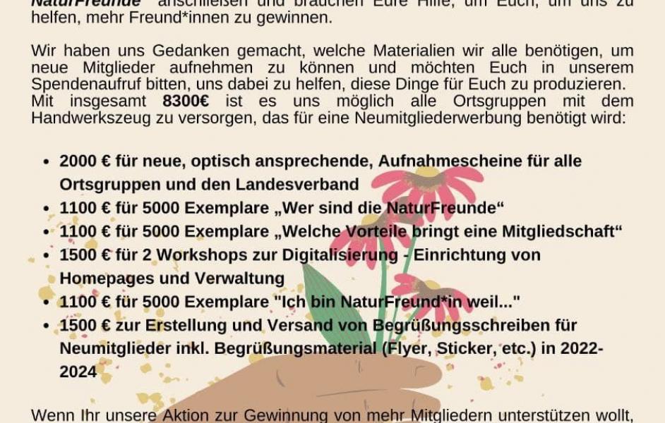 Naturfreunde Kampagne 100.000