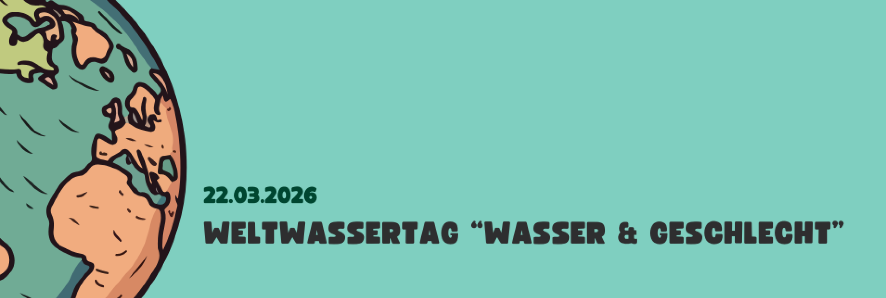 Bühnenbild Weltwassertag