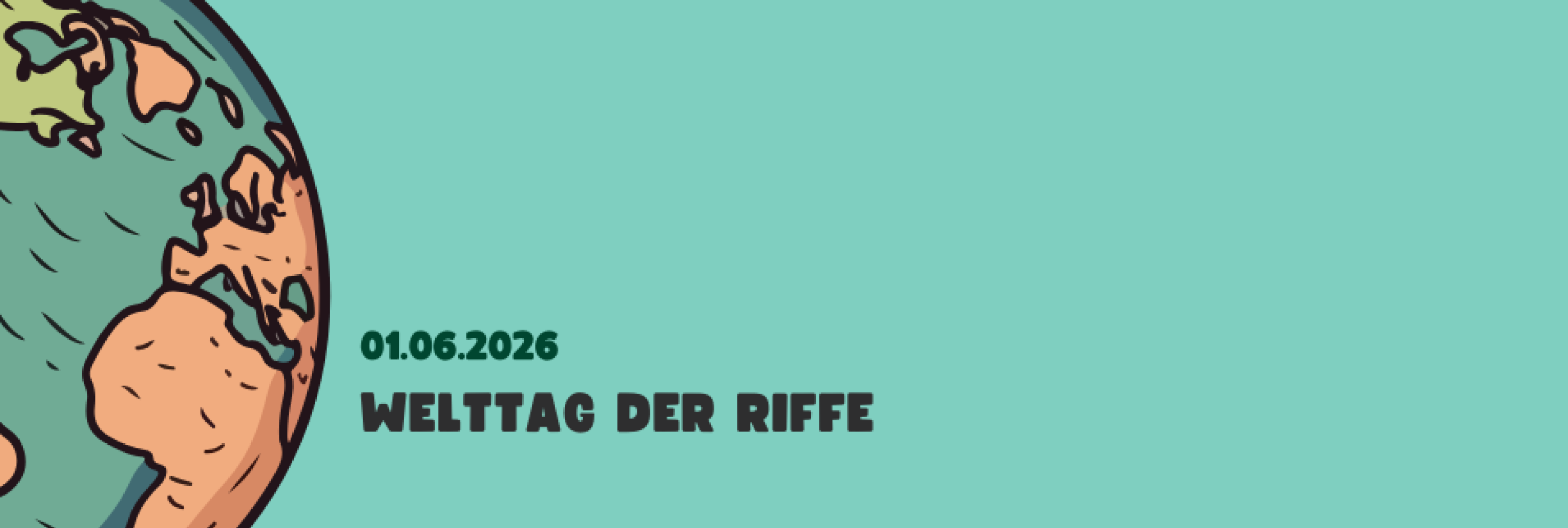 Bühnenbild Welttag der Riffe