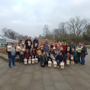 Nistkastenbau im Grugapark
