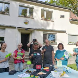 Die NaturFreunde Solingen-Wald/Ohligs präsentieren ihren NahTour-Rucksack